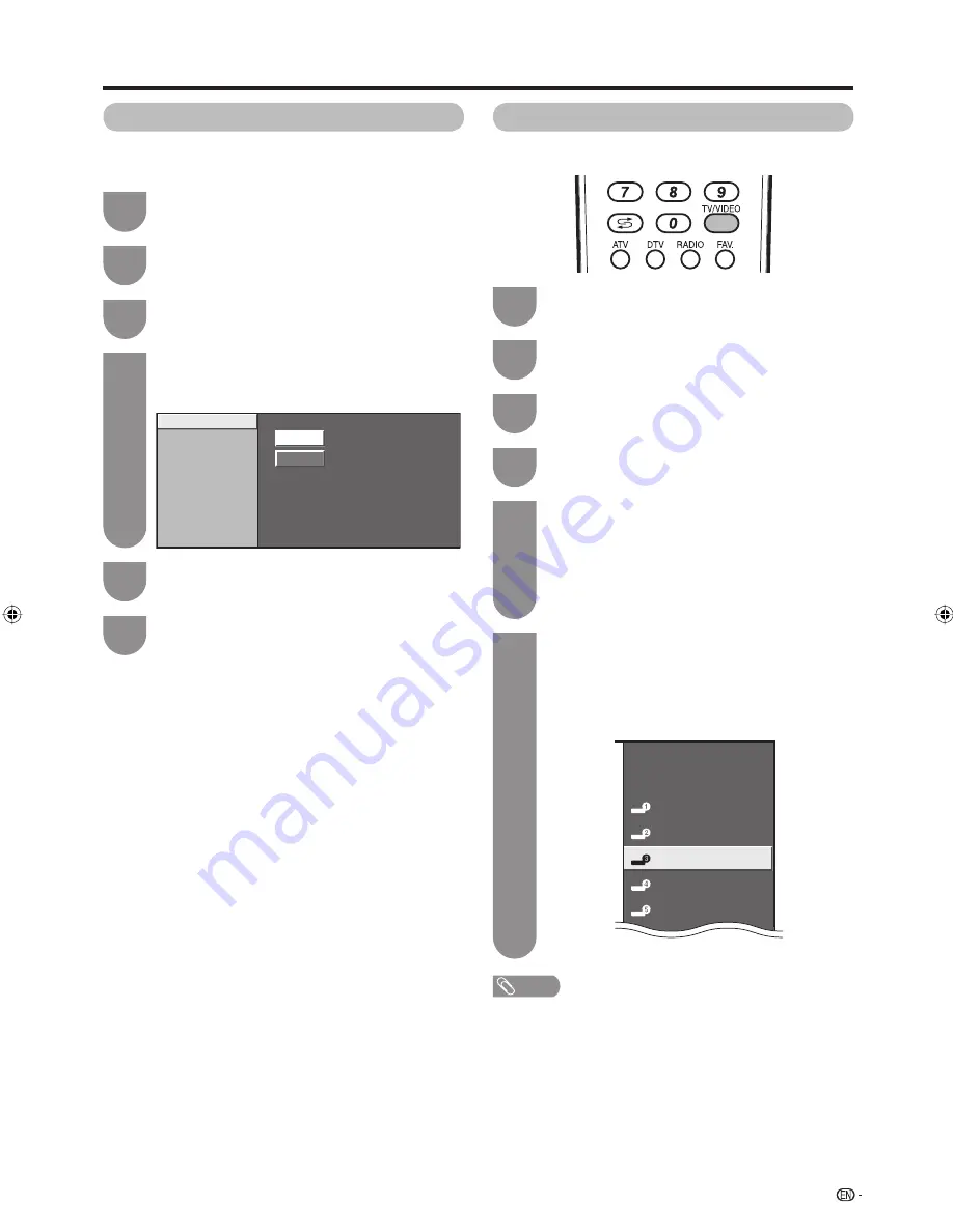 Sharp Aquos LC-32D53X Operation Manual Download Page 41