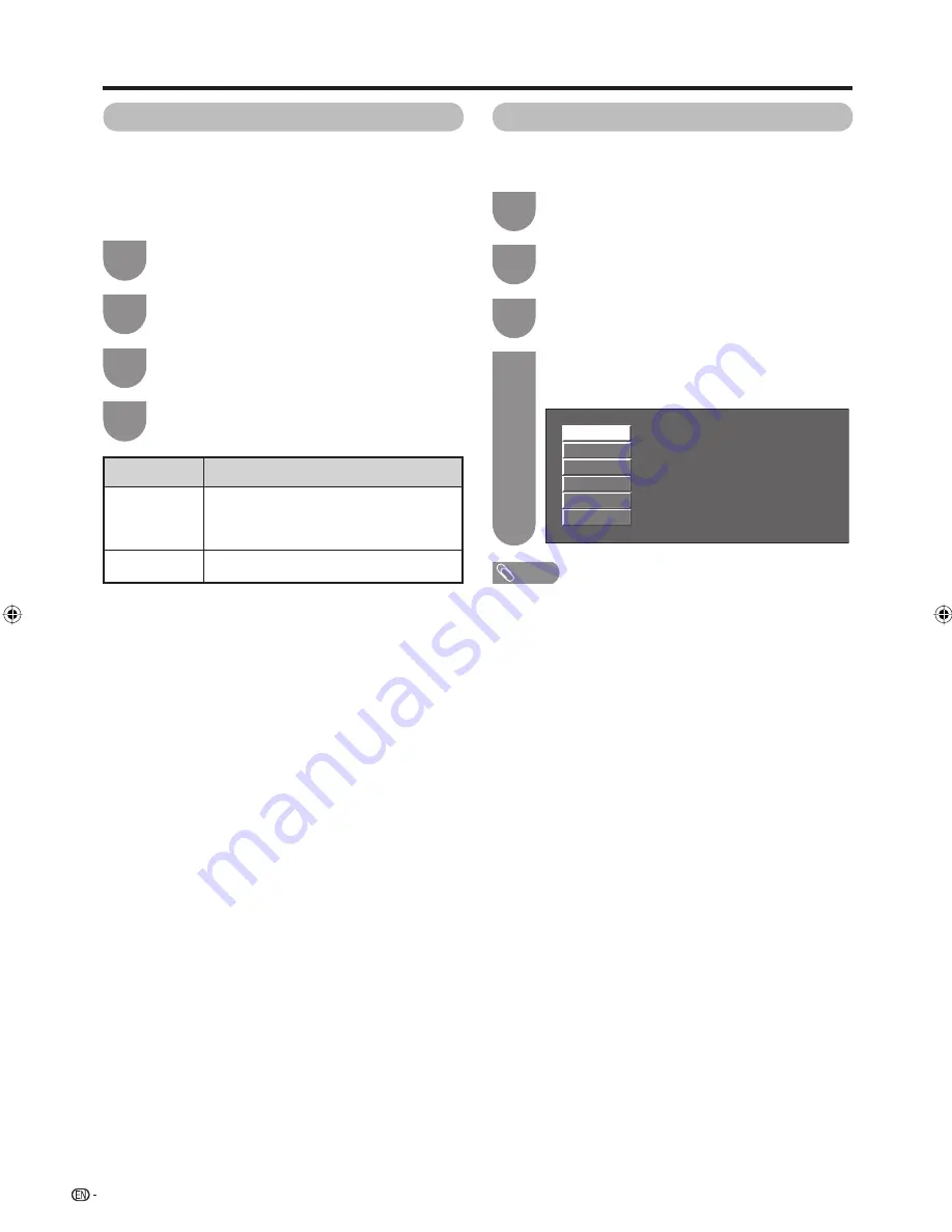 Sharp Aquos LC-32D53X Operation Manual Download Page 50