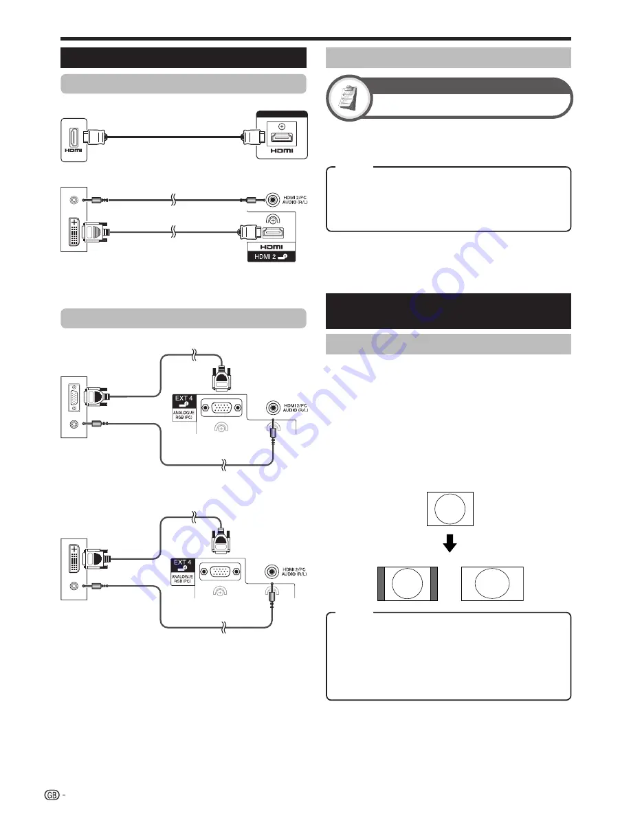 Sharp Aquos LC-32DH66E Operation Manual Download Page 38