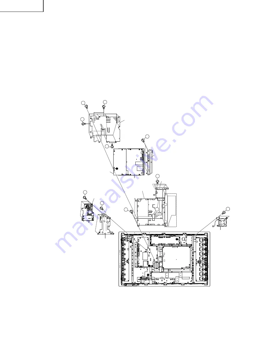 Sharp Aquos LC 32GD6U Service Manual Download Page 16