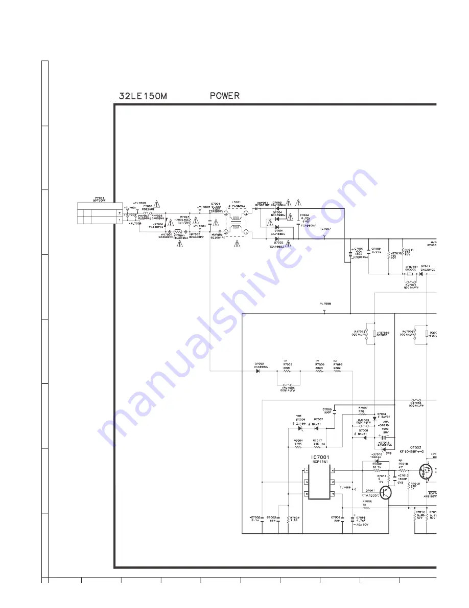 Sharp Aquos LC-32LE150M Service Manual Download Page 38