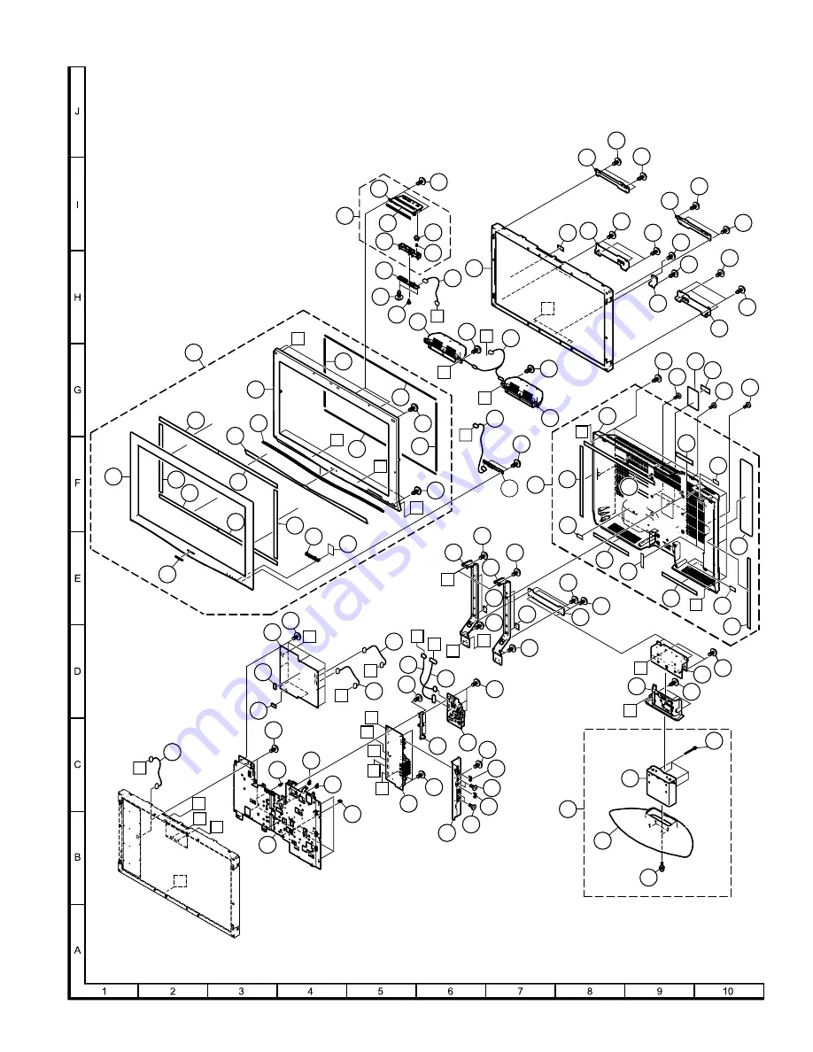 Sharp Aquos LC-32PX5X Service Manual Download Page 73