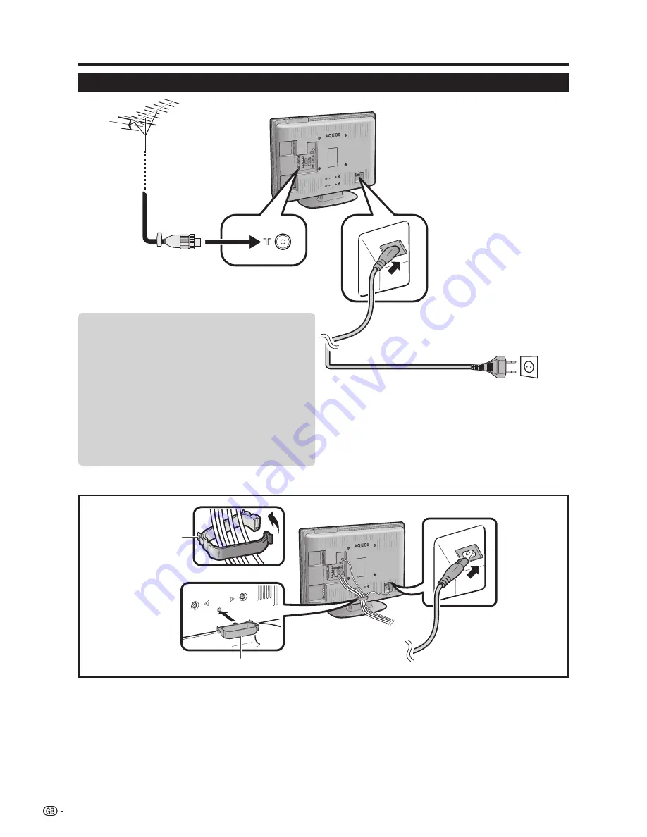 Sharp Aquos LC-32RD8E Operation Manual Download Page 6