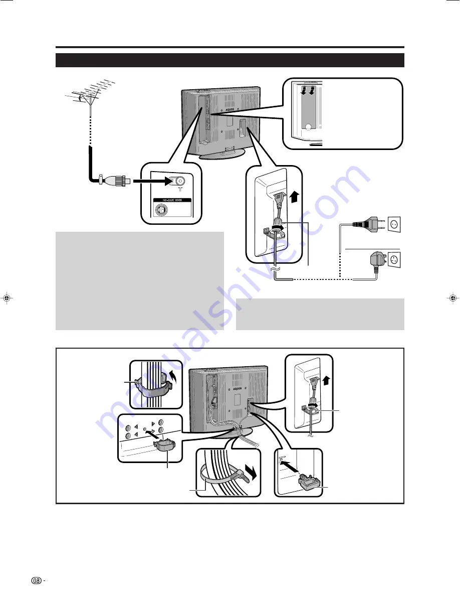 Sharp AQUOS LC-37AD5E Operation Manual Download Page 6