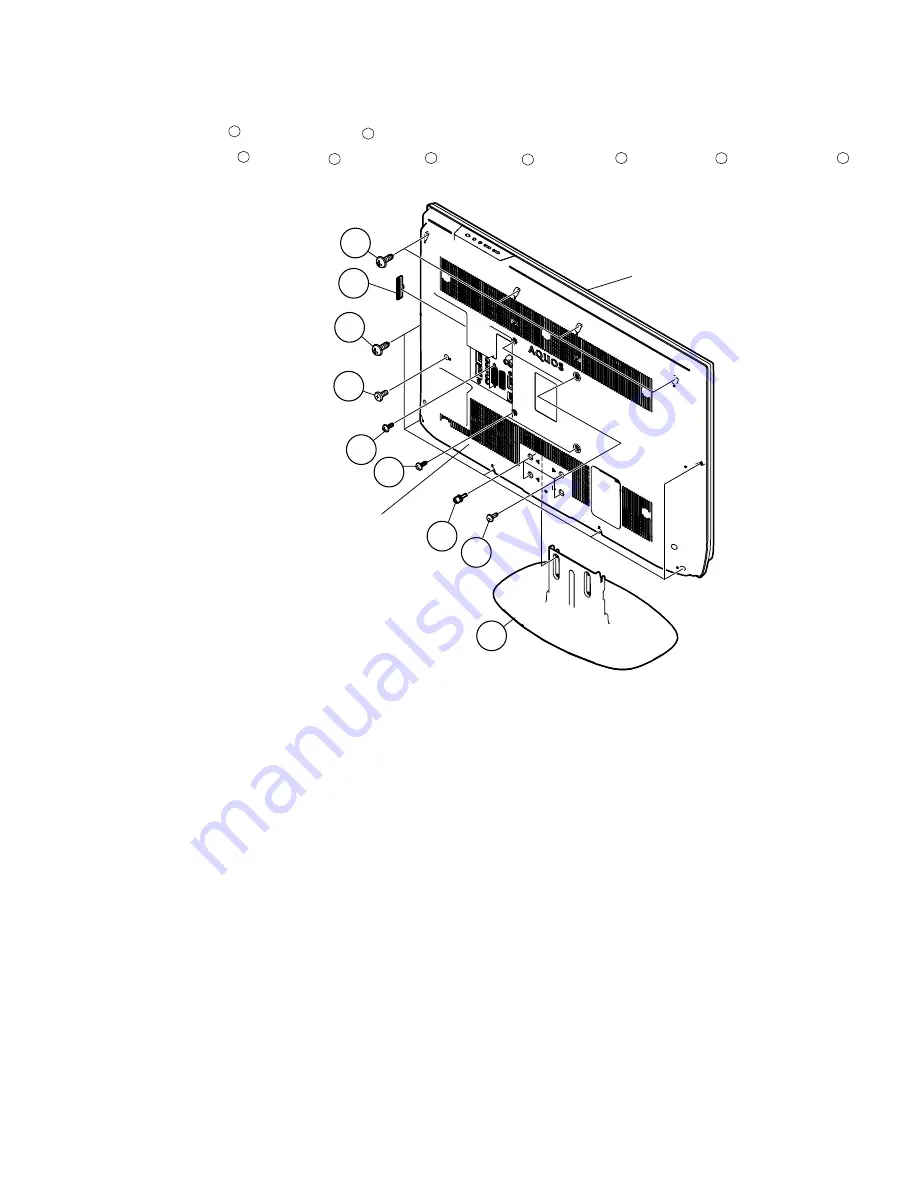 Sharp AQUOS LC-37D44E Service Manual Download Page 9