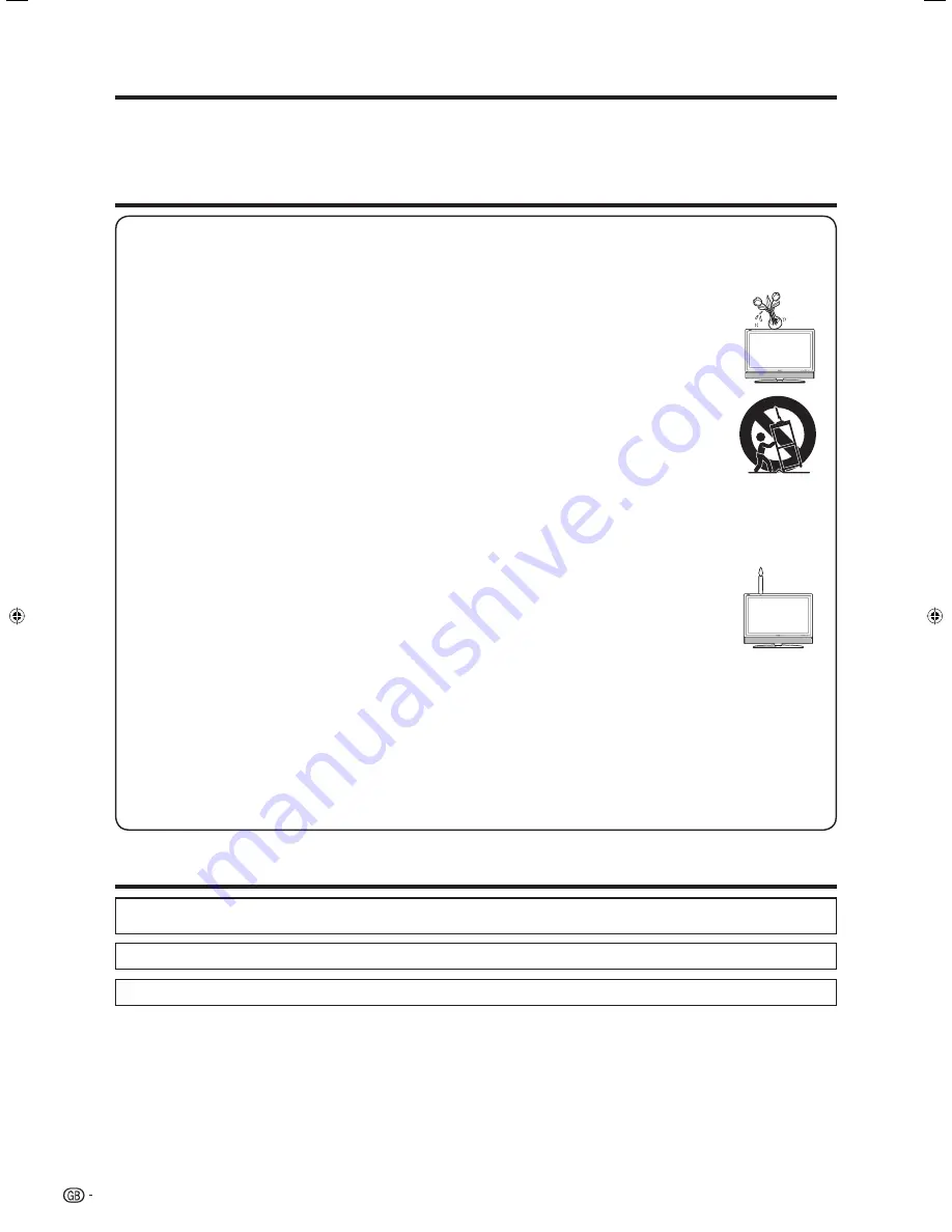 Sharp AQUOS LC-37GE1E Operation Manual Download Page 4