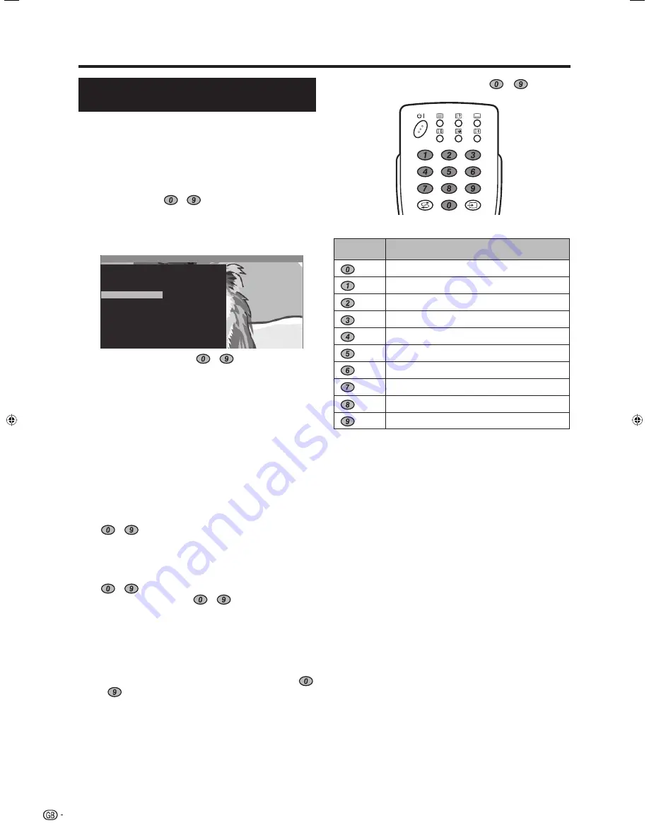 Sharp AQUOS LC-37GE1E Operation Manual Download Page 10