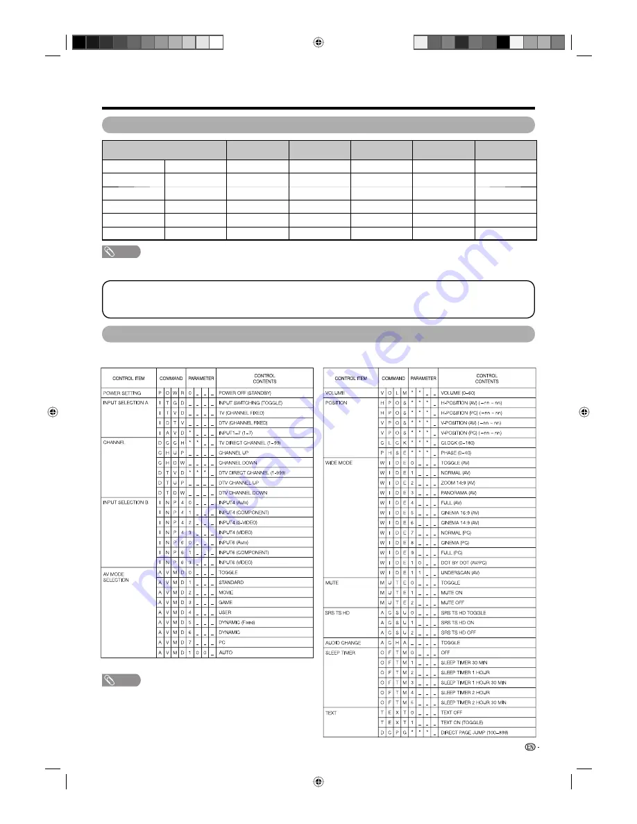 Sharp Aquos LC-40LE700X Operation Manual Download Page 61