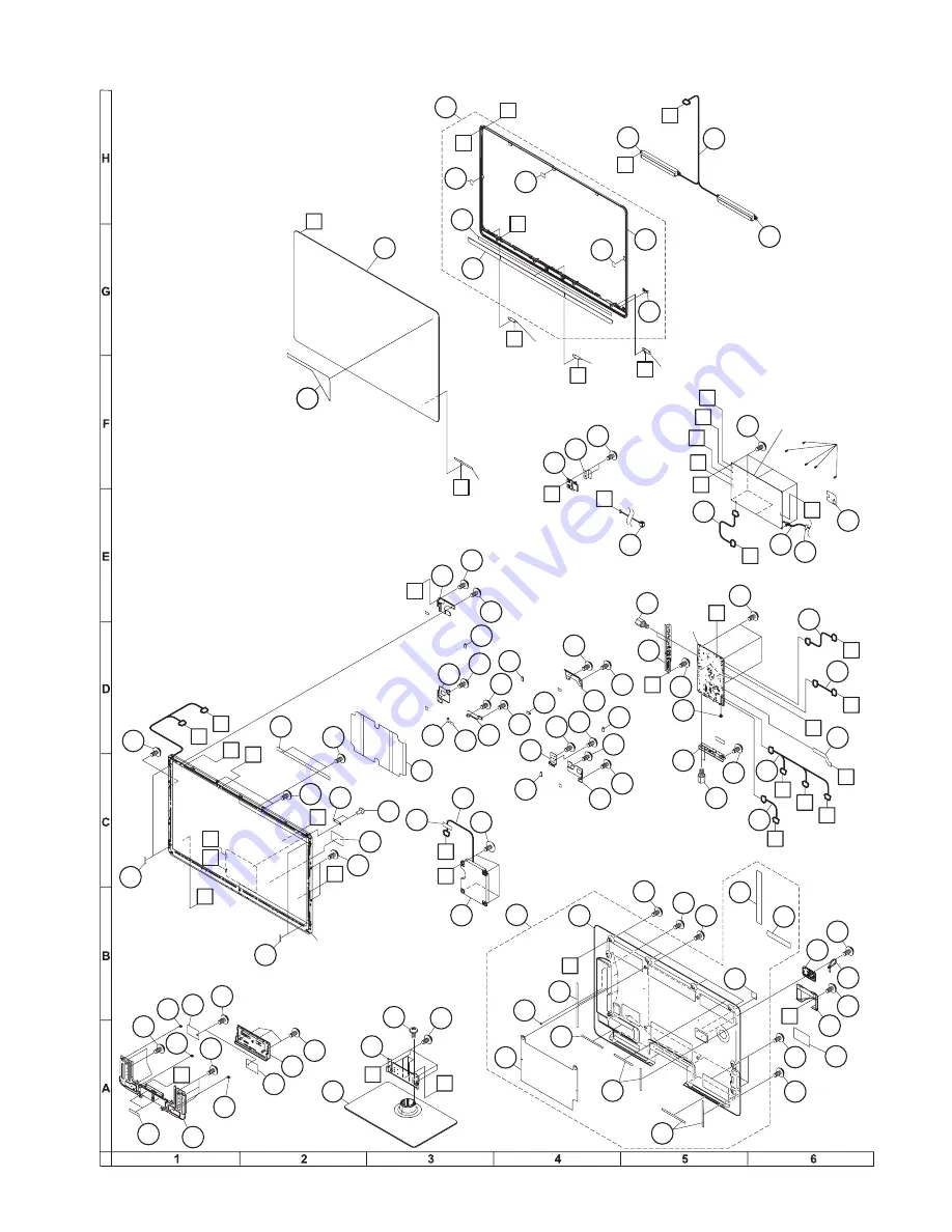 Sharp AQUOS LC-40LE814E Service Manual Download Page 65