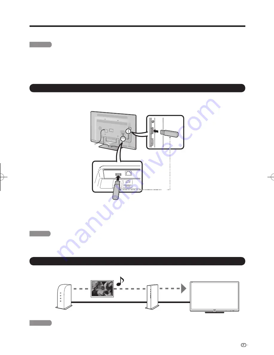 Sharp AQUOS LC-40LE830U (French) Mode D'Emploi Download Page 43