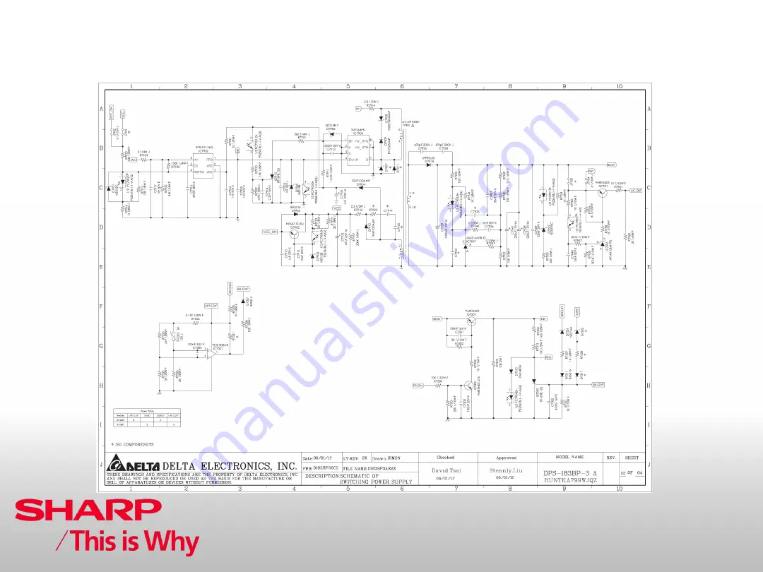 Sharp AQUOS LC-40LE831E Training Notes Download Page 50