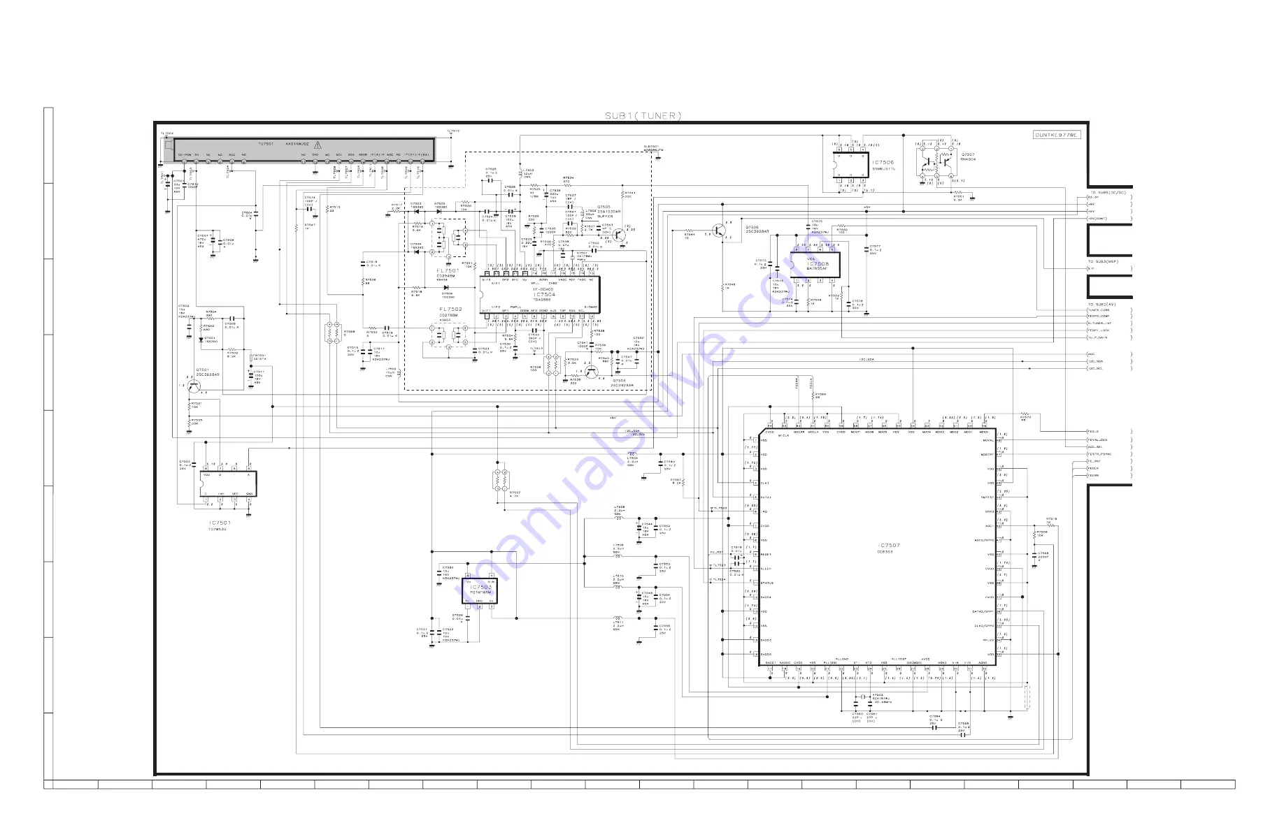 Sharp AQUOS LC-42D85X Service Manual Download Page 100