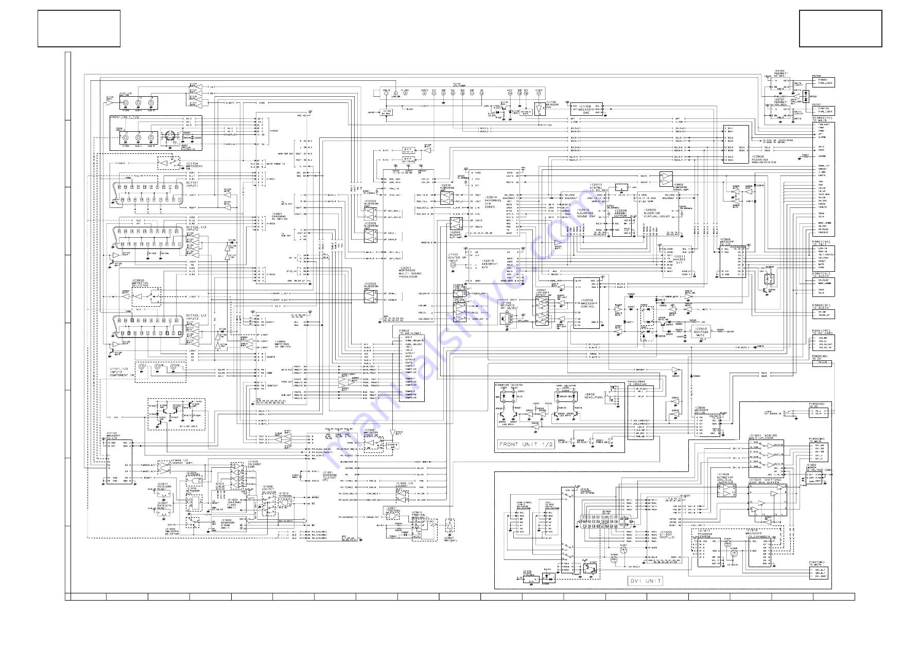 Sharp Aquos LC-45GD1E Service Manual Download Page 81