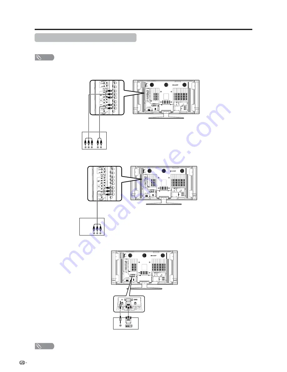 Sharp Aquos LC 45GD4U Operation Manual Download Page 55