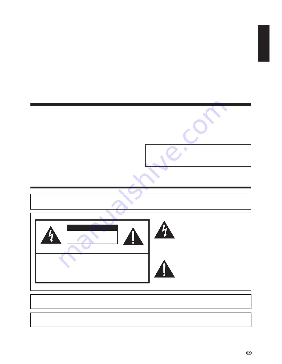 Sharp Aquos LC-50LE650U Operation Manual Download Page 3