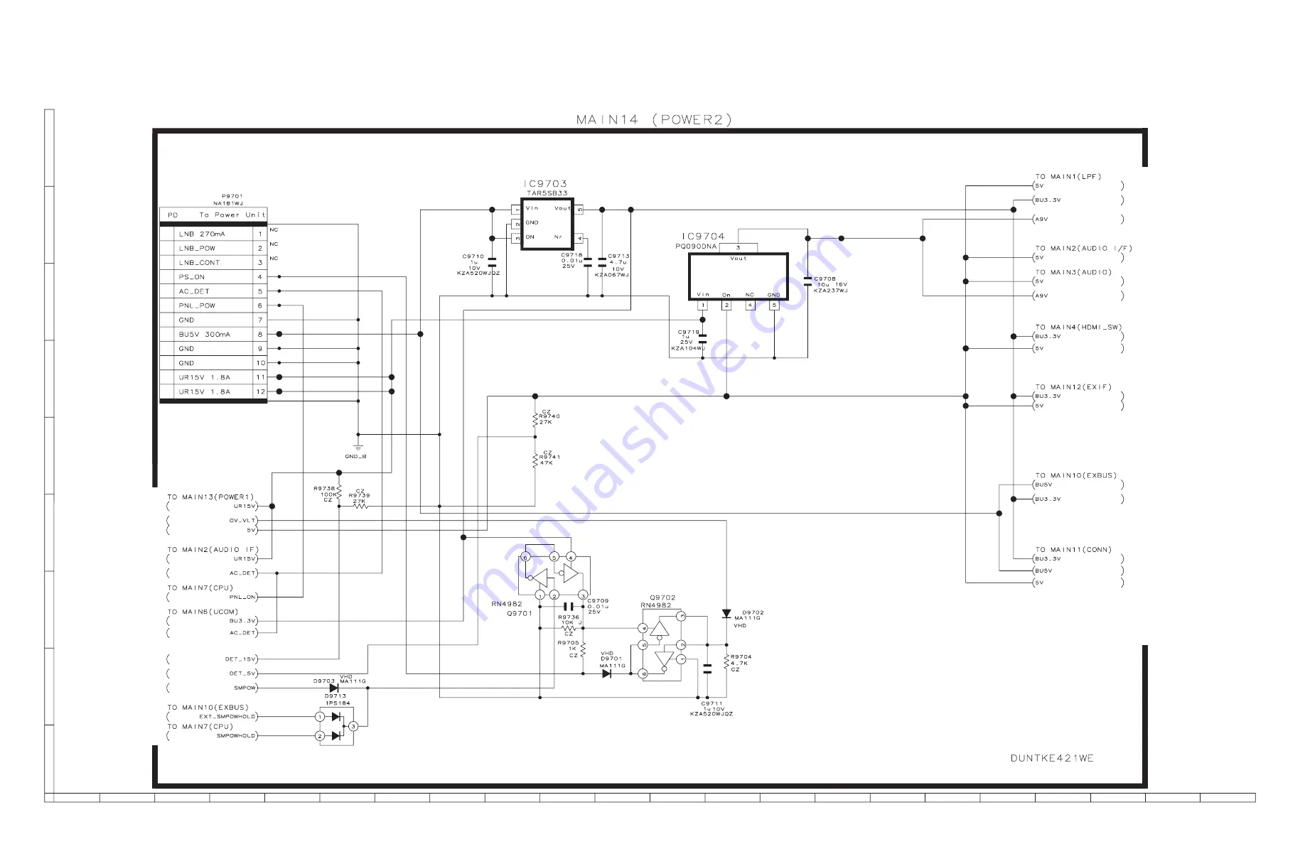 Sharp Aquos LC-52SE94U Service Manual Download Page 101