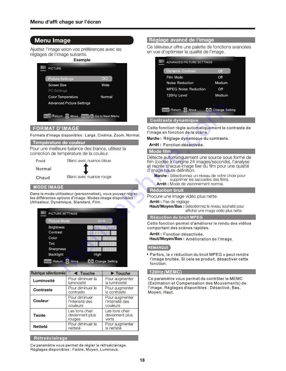 Sharp Aquos LC-60E69U Operation Manual Download Page 49