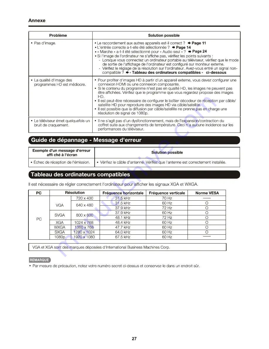 Sharp Aquos LC-60E69U Operation Manual Download Page 58