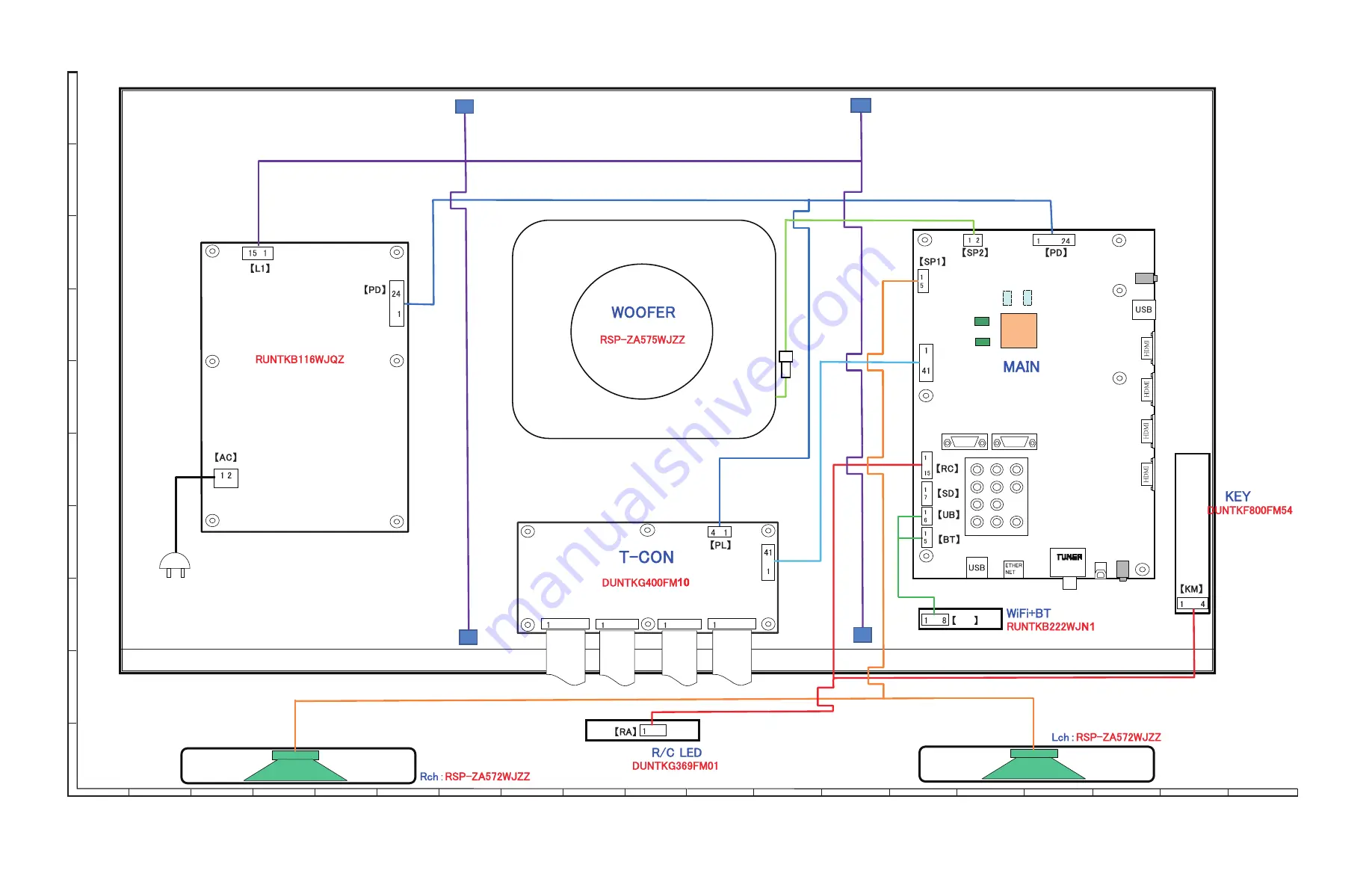 Sharp Aquos LC-60SQ10U Service Manual Download Page 221