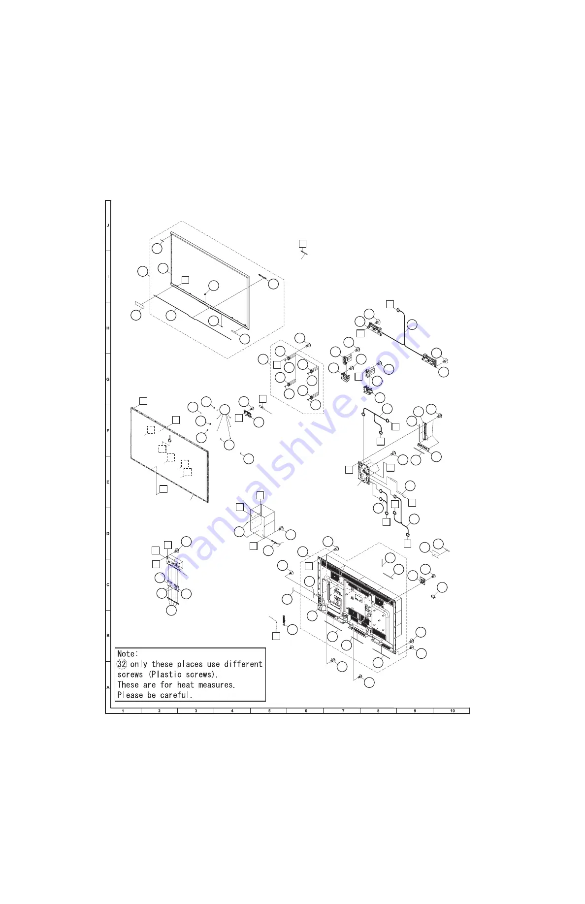 Sharp Aquos LC-60SQ10U Service Manual Download Page 232