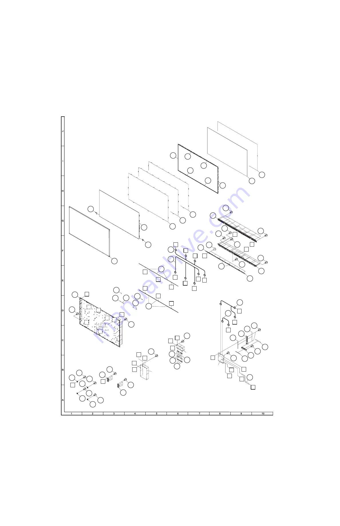 Sharp Aquos LC-60SQ10U Service Manual Download Page 258