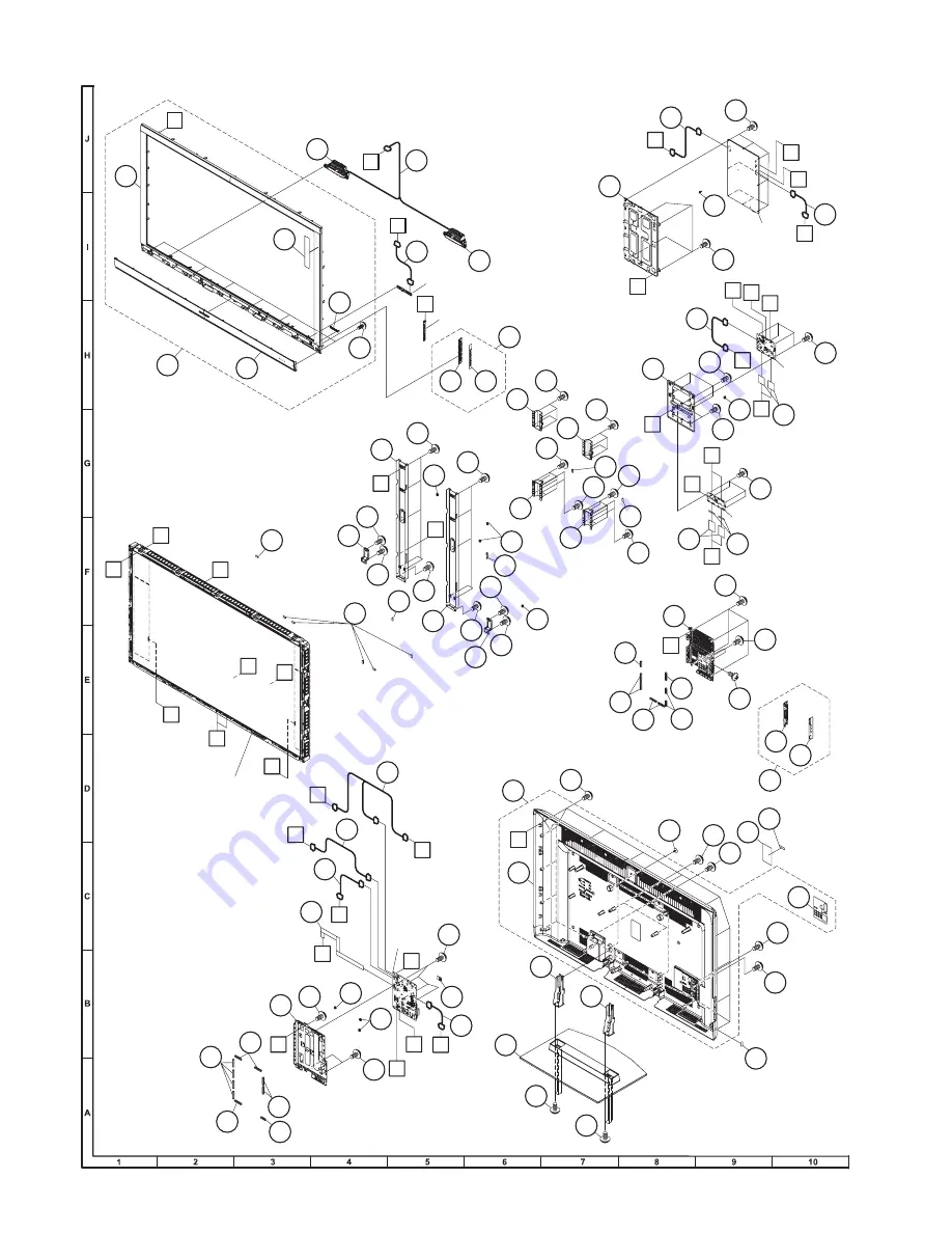 Sharp Aquos LC-65E77UM Service Manual Download Page 108