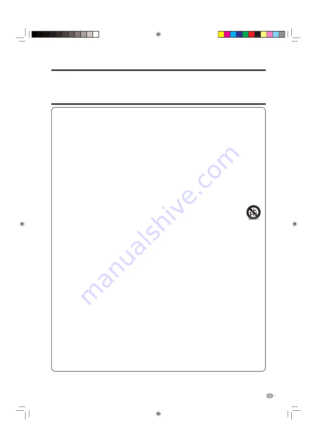 Sharp Aquos LC32D41U Operation Manual Download Page 4