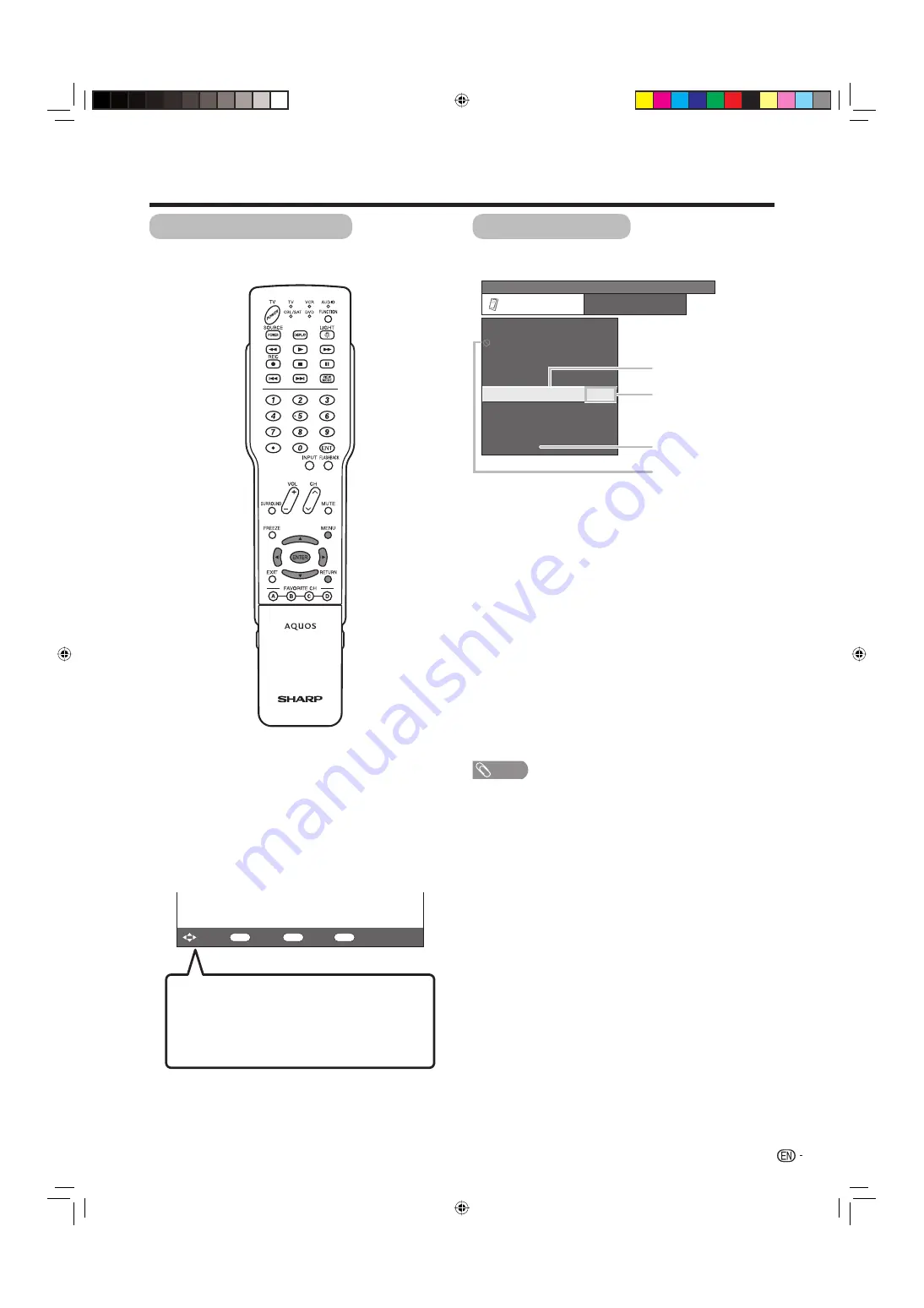 Sharp Aquos LC32D41U Operation Manual Download Page 20