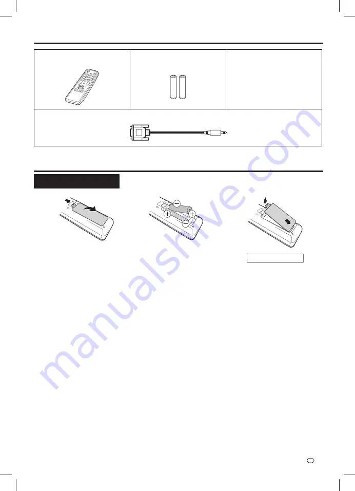 Sharp AQUOS PN-UH601 Setup Manual Download Page 21