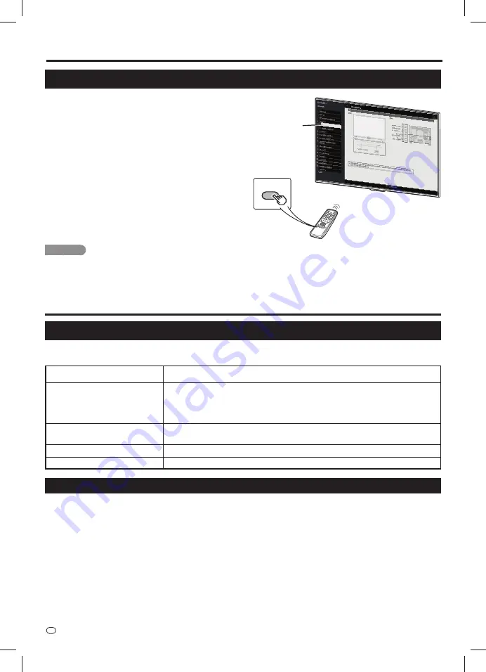 Sharp AQUOS PN-UH601 Setup Manual Download Page 30