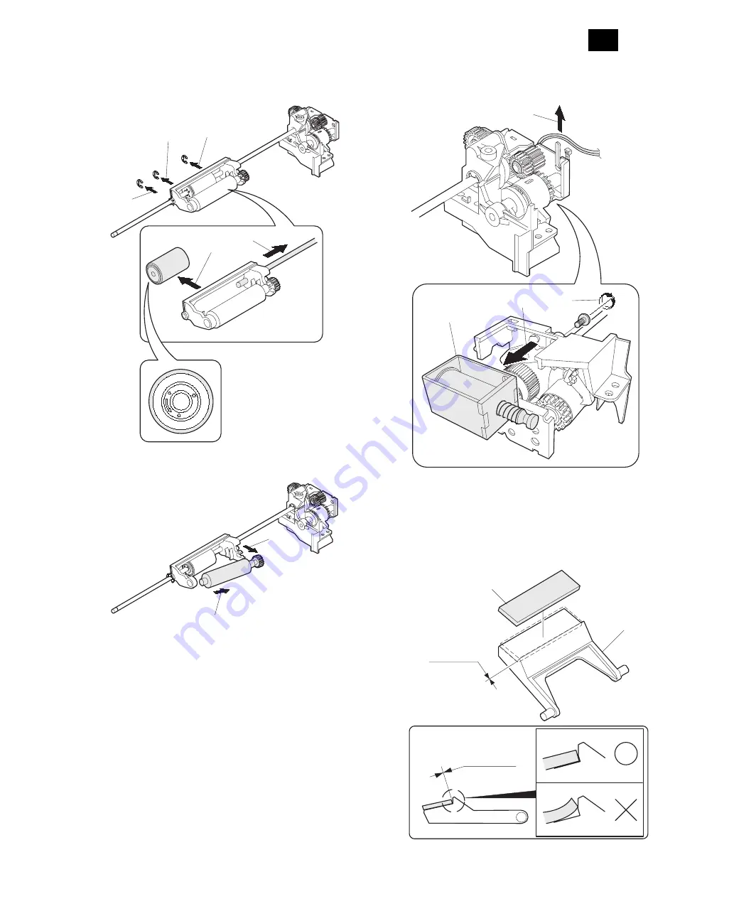 Sharp AR-121E Service Manual Download Page 80