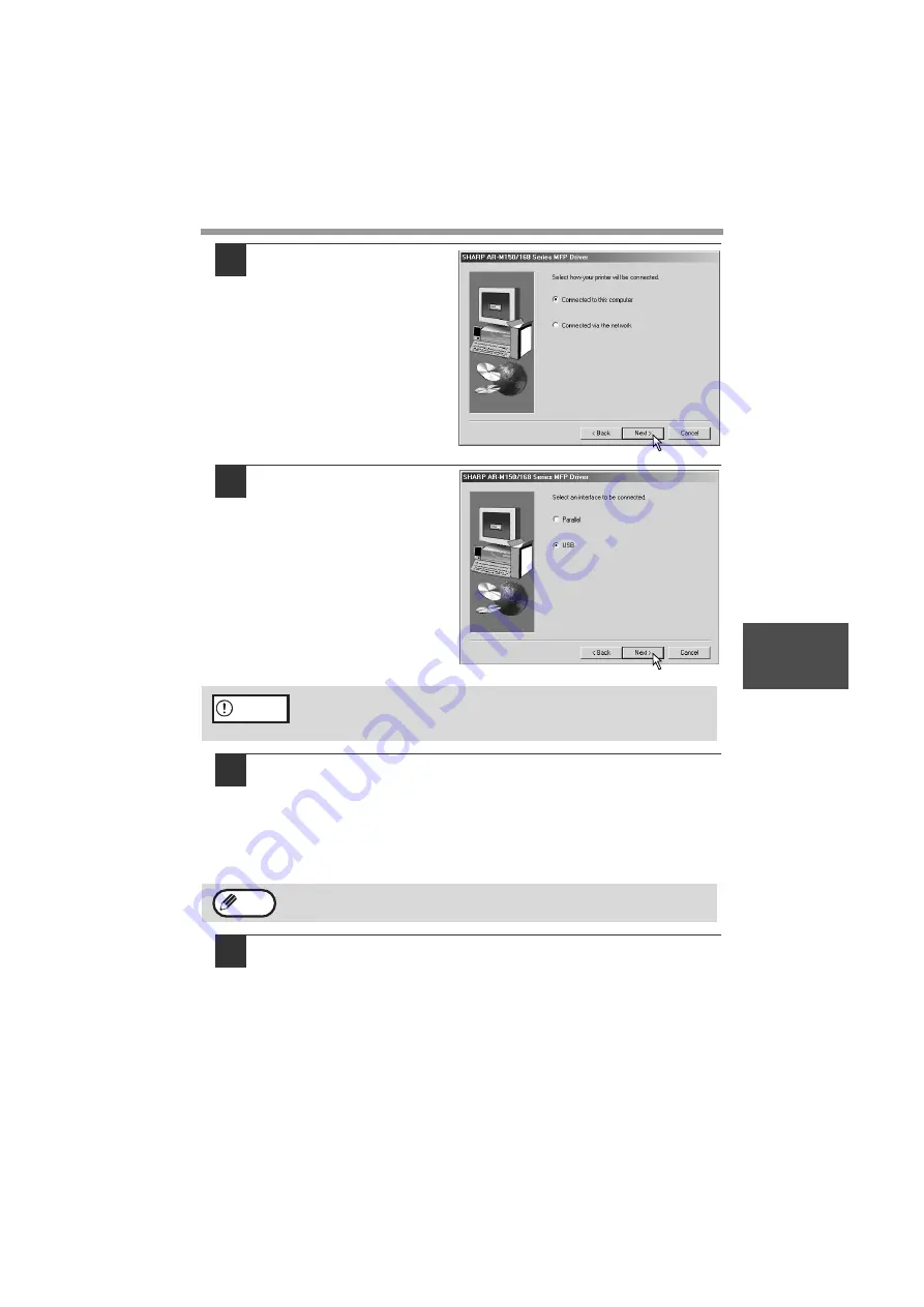 Sharp AR 168D - Digital Imager B/W Laser Operation Manual Download Page 47