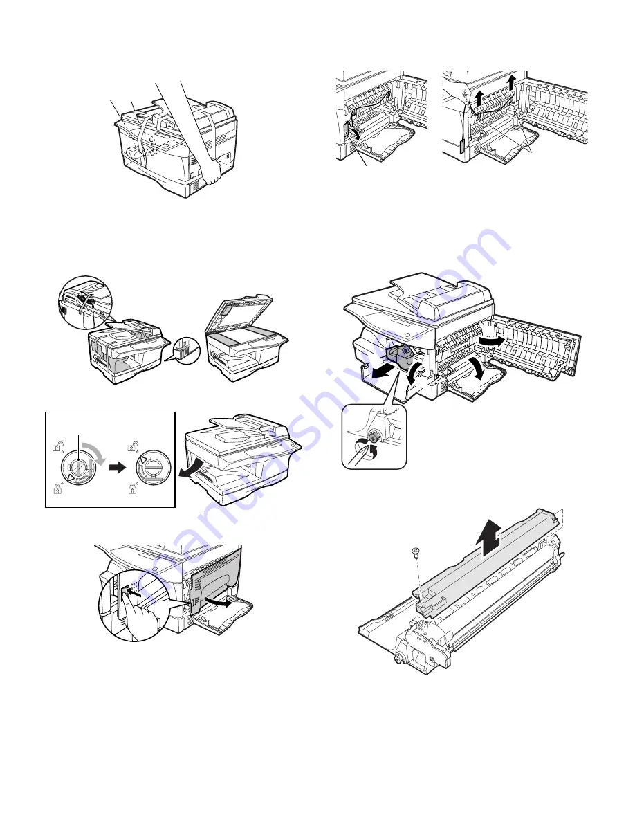 Sharp AR 168D - Digital Imager B/W Laser Service Manual Download Page 20