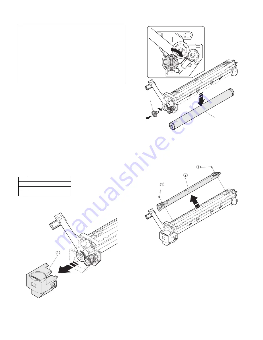 Sharp AR 168D - Digital Imager B/W Laser Service Manual Download Page 44