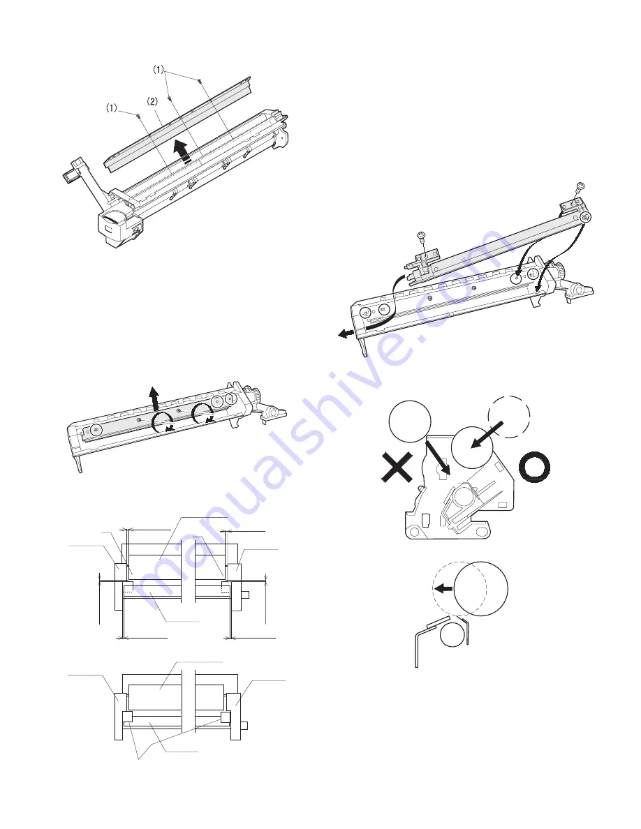 Sharp AR 168D - Digital Imager B/W Laser Service Manual Download Page 45