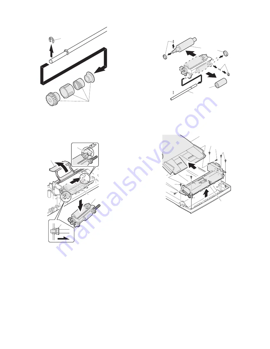 Sharp AR 168D - Digital Imager B/W Laser Service Manual Download Page 63