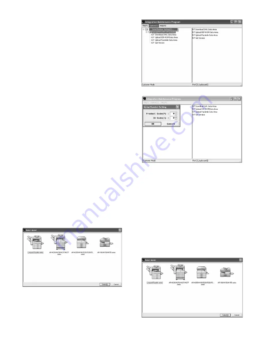 Sharp AR 168D - Digital Imager B/W Laser Service Manual Download Page 171