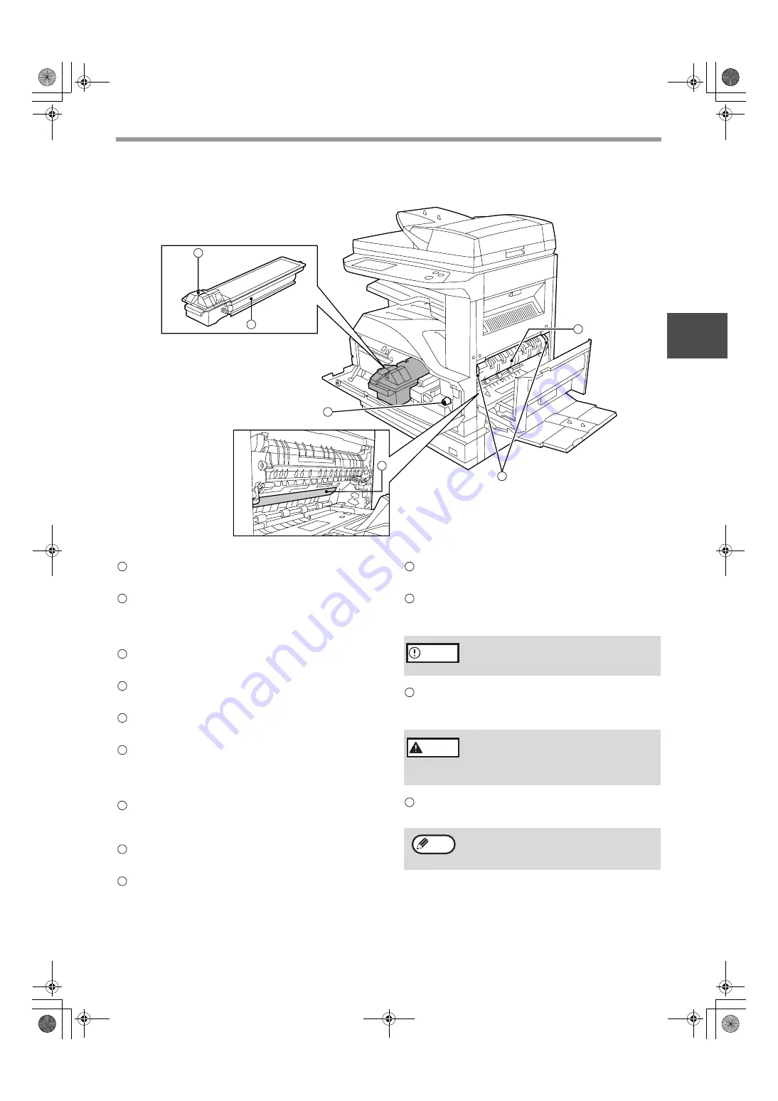 Sharp AR-317 Operation Key Operator'S Manual Download Page 35