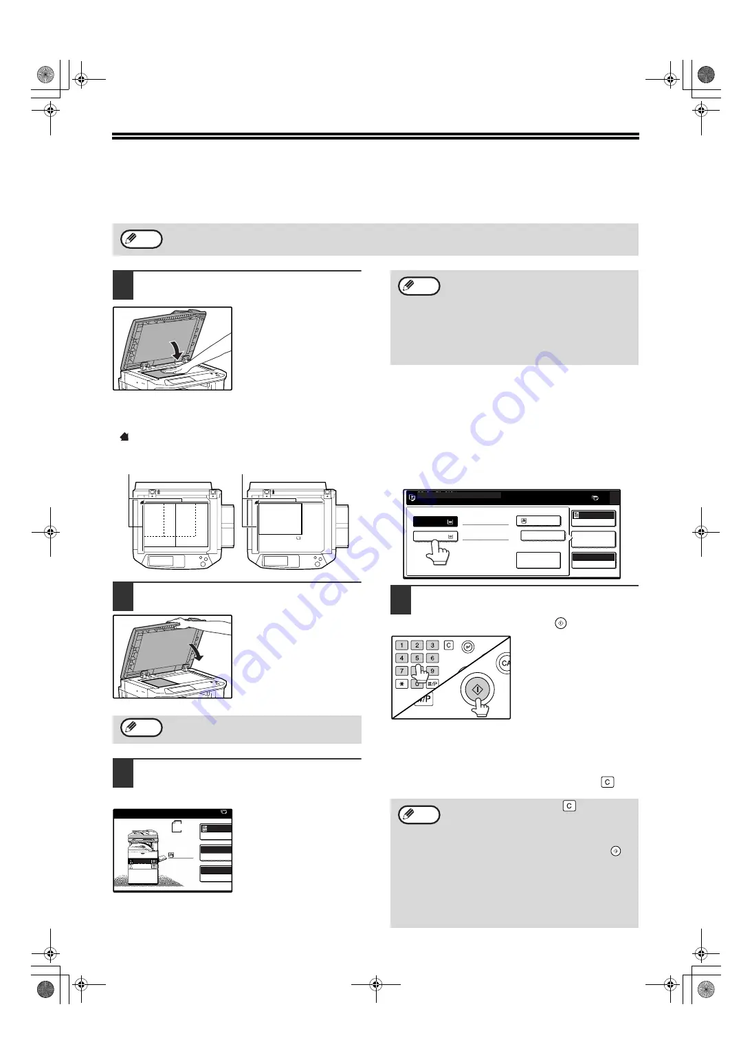 Sharp AR-317 Operation Key Operator'S Manual Download Page 48