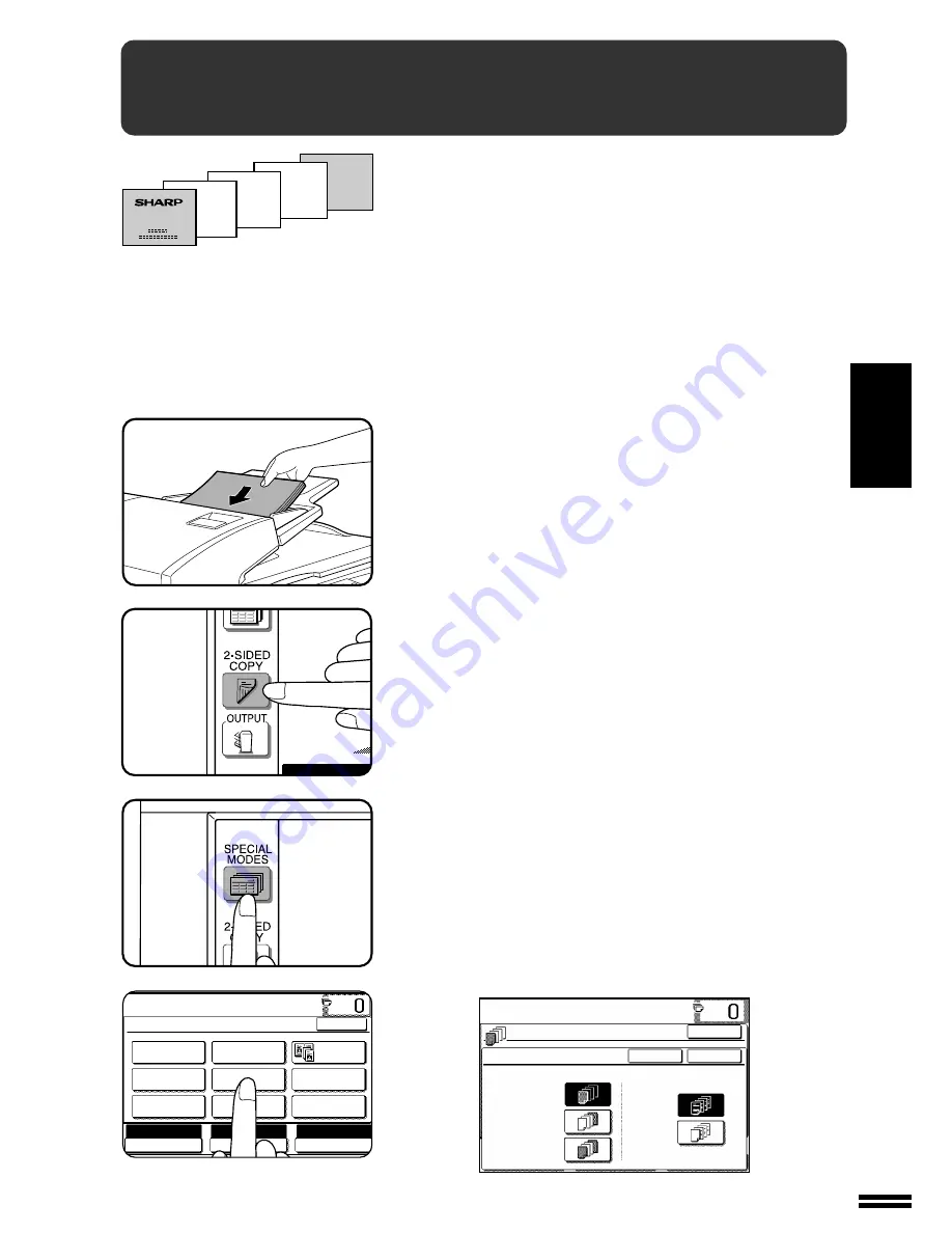 Sharp AR-505 Operation Manual Download Page 47