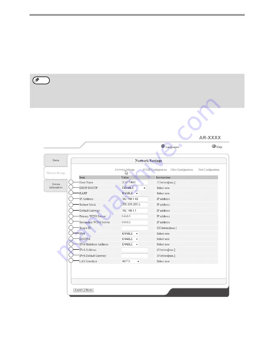 Sharp AR-5516N Operation Manual Download Page 62