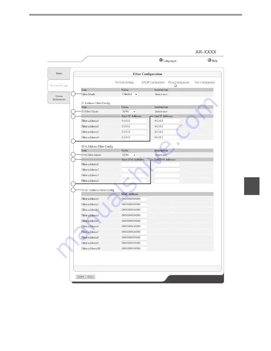 Sharp AR-5516N Operation Manual Download Page 65