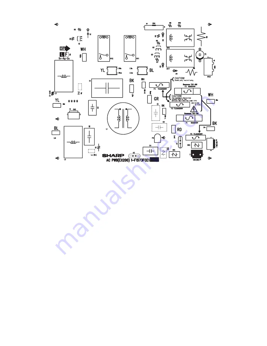 Sharp AR 555S Circuit Diagram Download Page 152