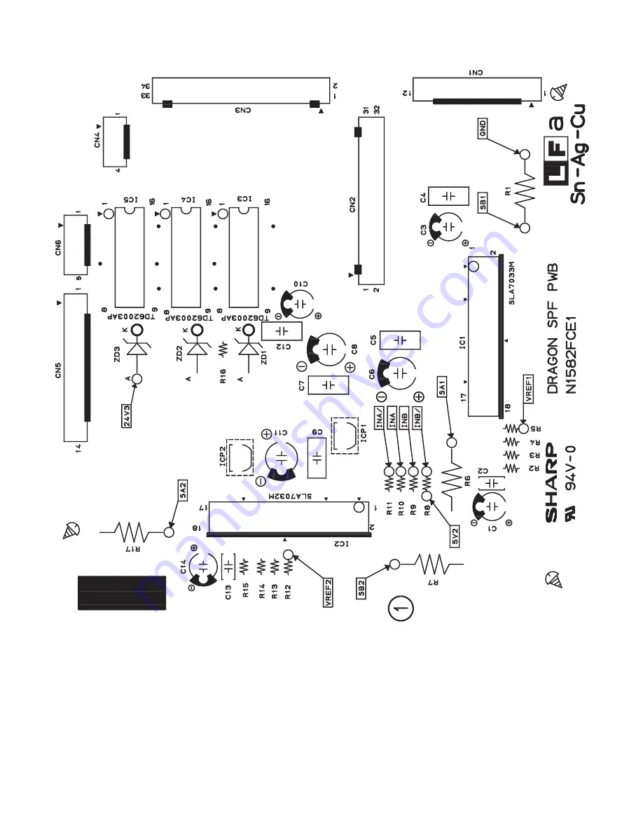 Sharp AR 555S Circuit Diagram Download Page 158