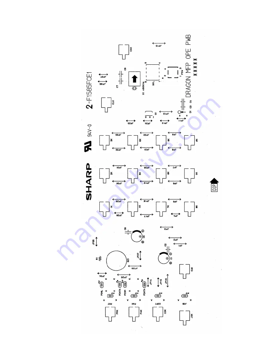 Sharp AR 555S Circuit Diagram Download Page 162