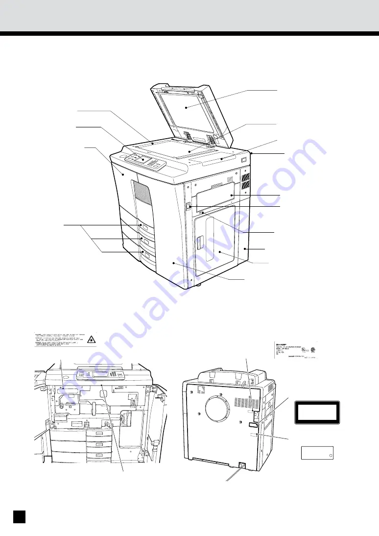 Sharp AR-800 imager Скачать руководство пользователя страница 12