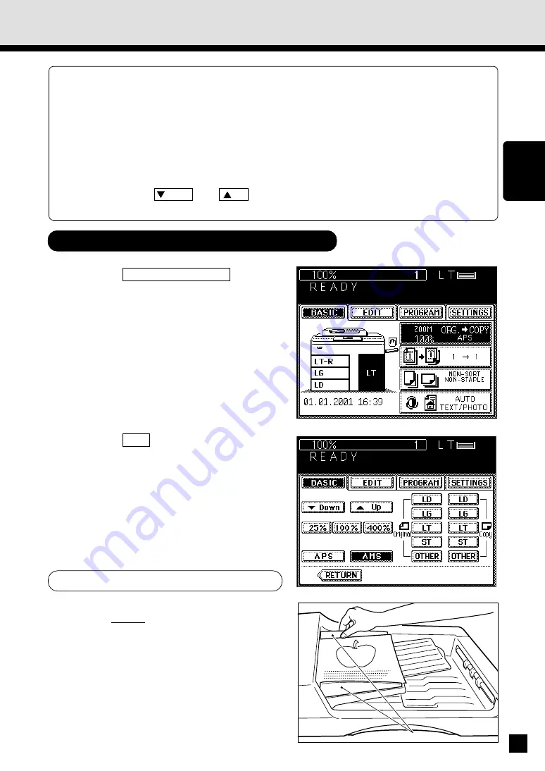 Sharp AR-800 imager Operation Manual Download Page 33