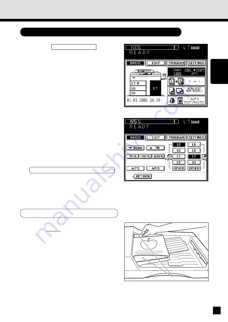 Sharp AR-800 imager Operation Manual Download Page 35