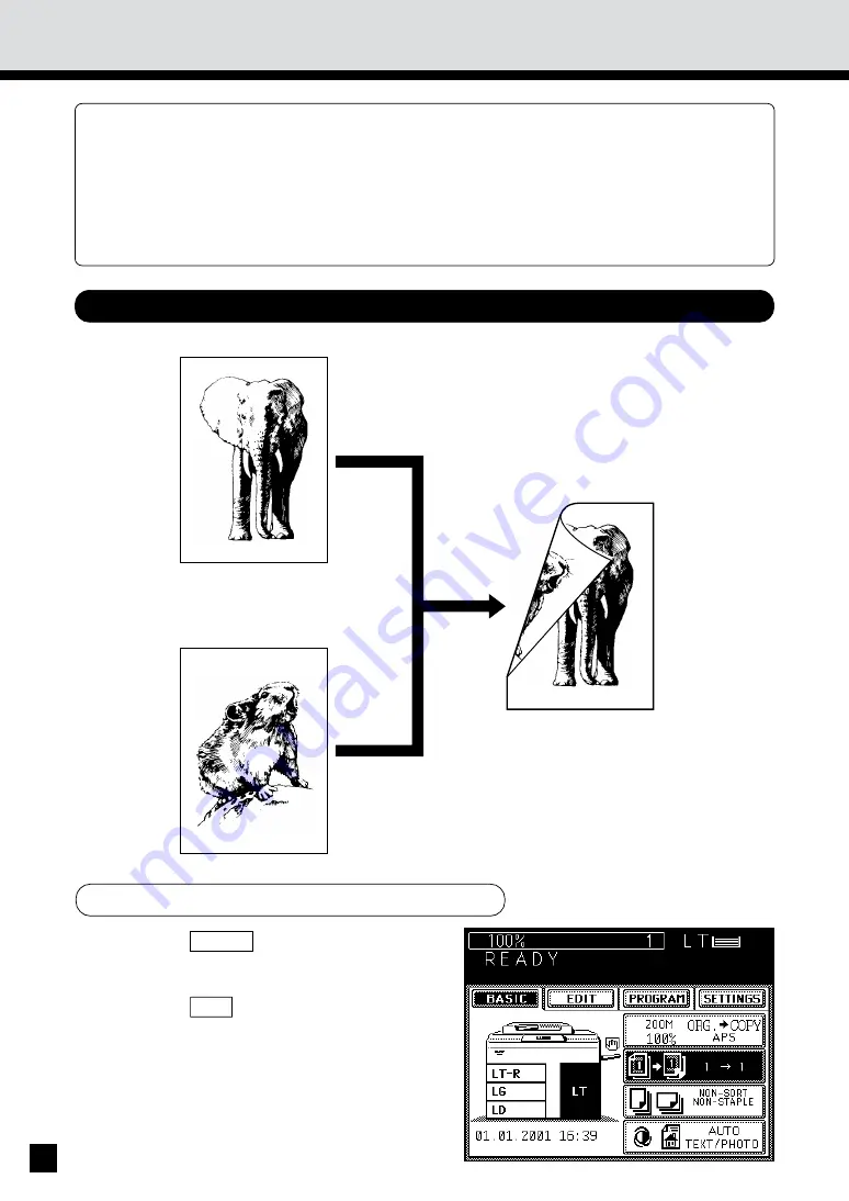 Sharp AR-800 imager Operation Manual Download Page 38