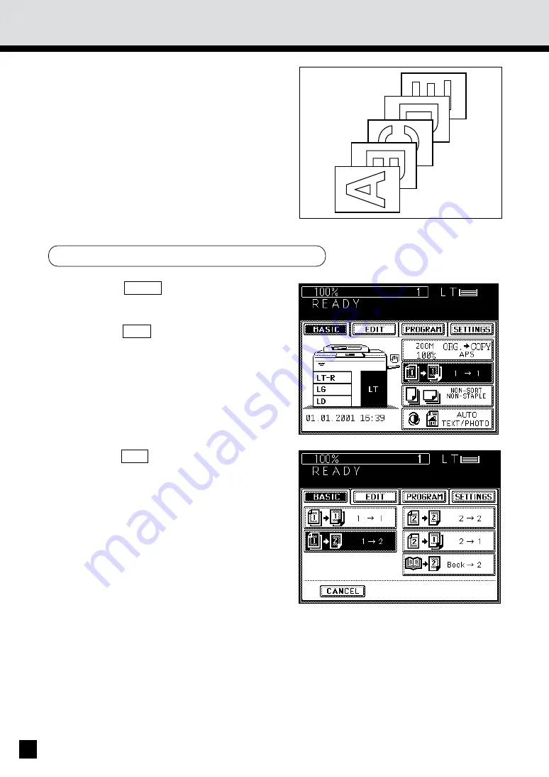 Sharp AR-800 imager Operation Manual Download Page 40